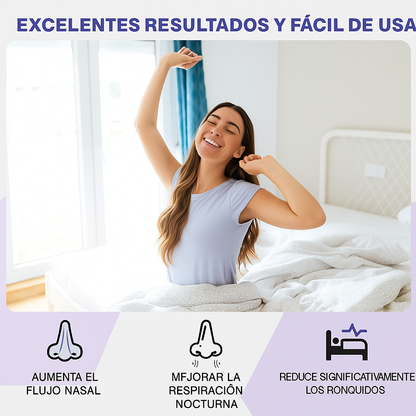 2x1 SnoreClip® - Sueño Reparador Sin Ronquidos