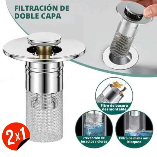 2x1 Tapón Filtro de Drenaje AquaTrap®