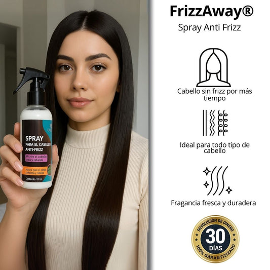 FrizzAway® – Brillo, Suavidad y Control