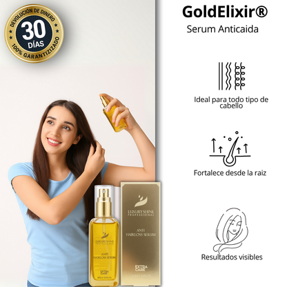 GoldElixir® – Serum Anticaída – Fuerza, Nutrición y Crecimiento