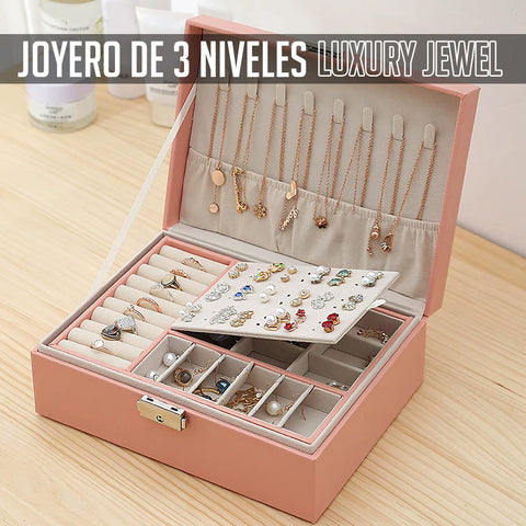 Joyero de 3 Niveles LuxuryJewel®