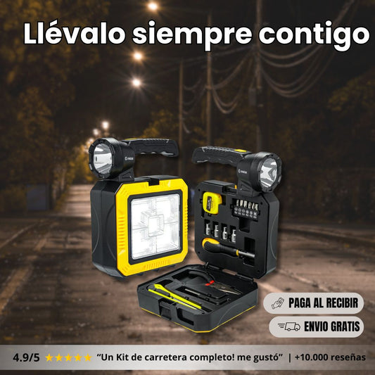 Linterna con Herramientas