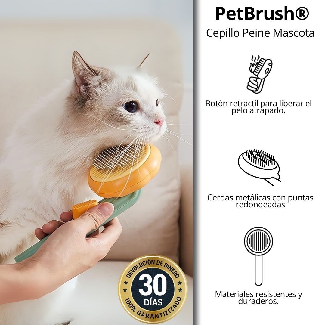 PetBrush®– Cepillado Fácil y Rápido