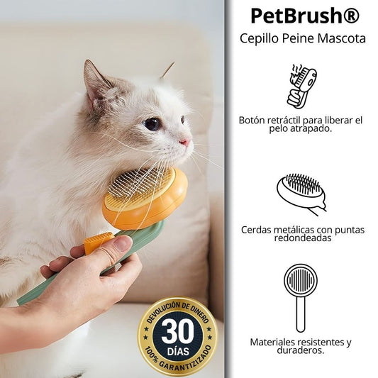 PetBrush®– Cepillado Fácil y Rápido