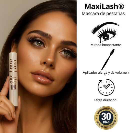 MaxiLash® – Más Volumen, Más Curva, Más Tú