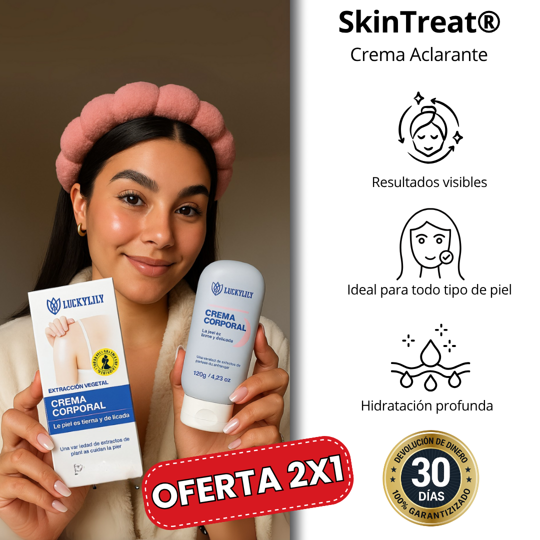 2x1 SkinTreat® – Ilumina y Suaviza Tu Piel