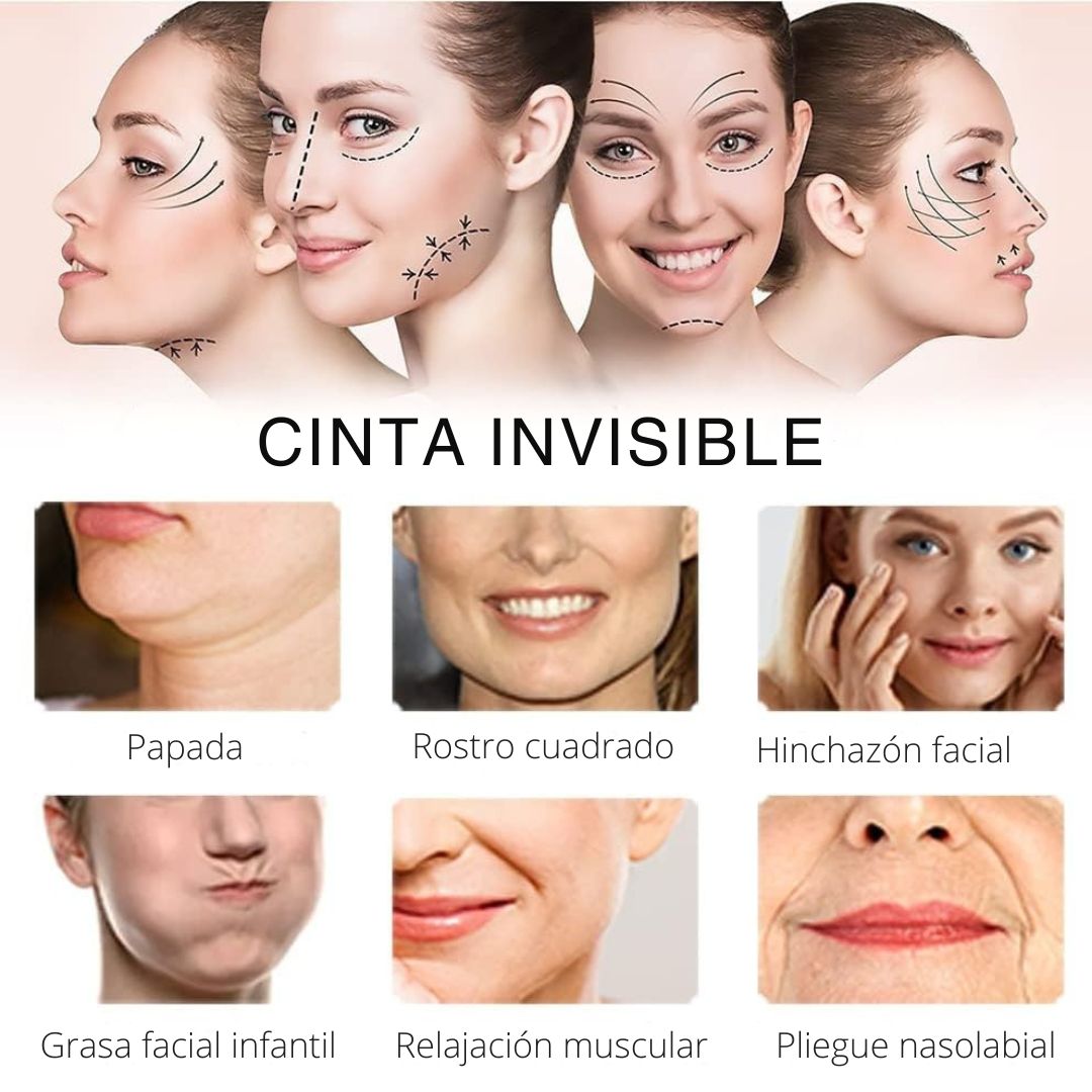2x1 LiftingTape® - Estiramiento Facial Natural y Discreto
