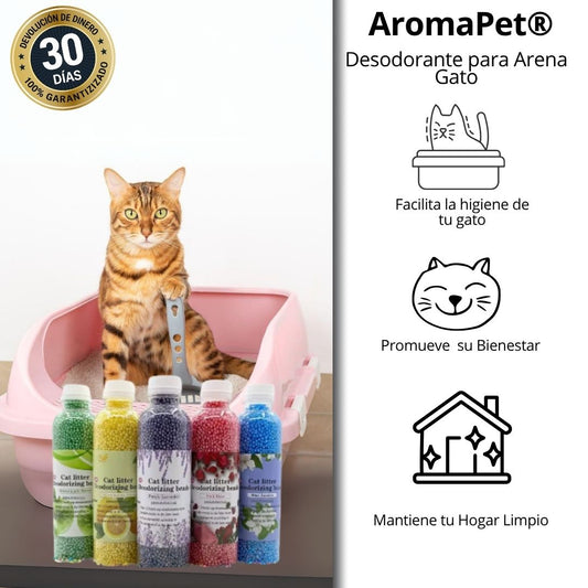 AromaPet® –Perlas para Arenero con Fragancia Suave