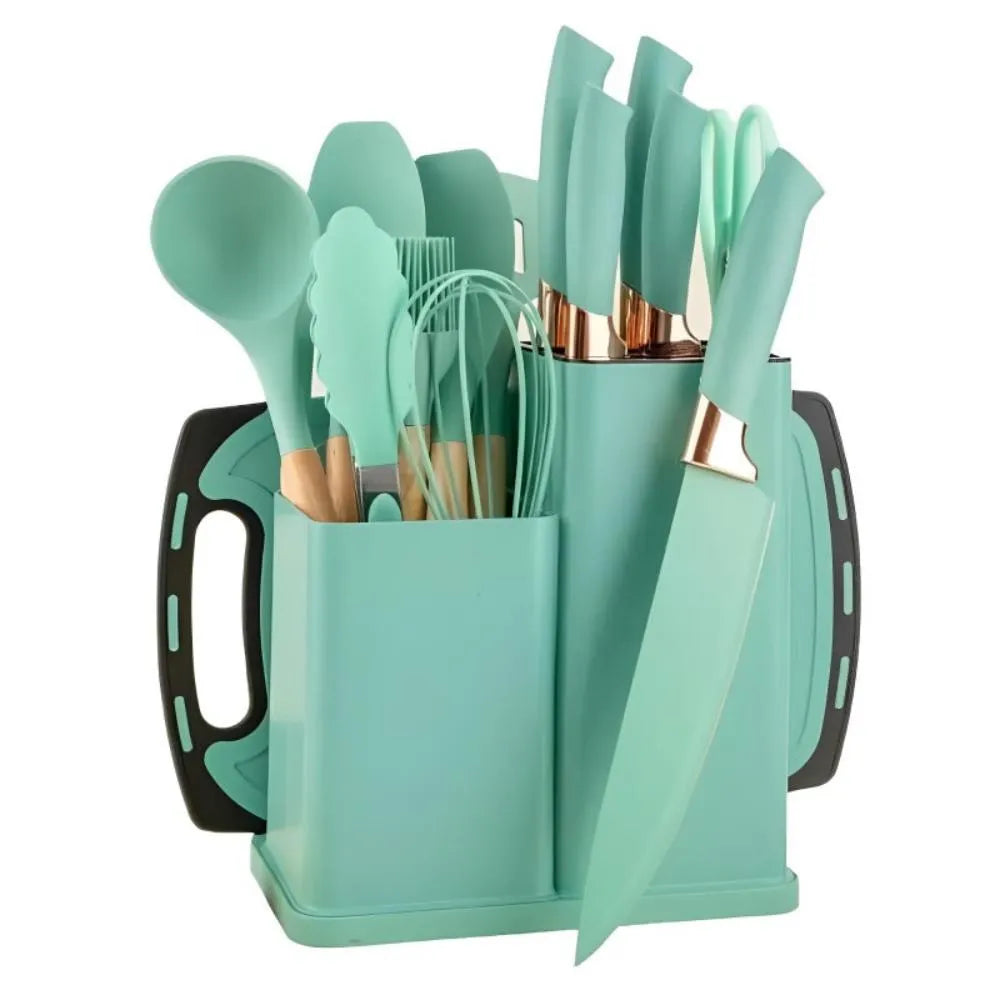 Set utensilios cocina 19 piezas